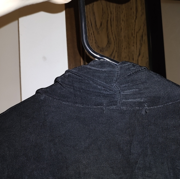 Vicki Vi Long Silky Formal Cardigan - Picture 6 of 7